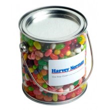 Big PVC Bucket with JELLY BELLY Jelly Beans 850g